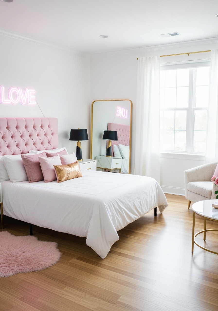 Retro-Glam Furniture with Curved Silhouettes