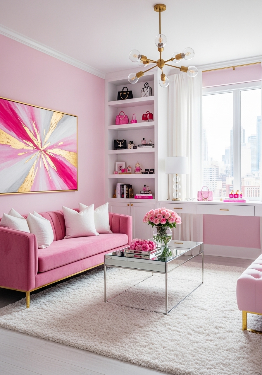 Gold-Framed Mirrors for a Glamorous Touch