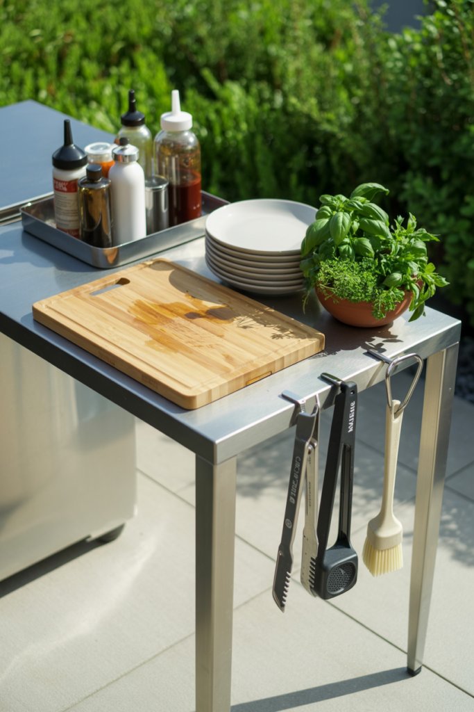 4. A Nearby Beverage Station for Easy Guest Access