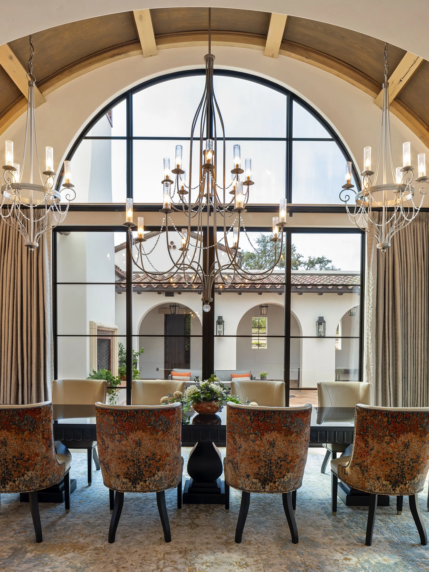 3. An Oversized Designer Chandelier as a Luxury Splurge