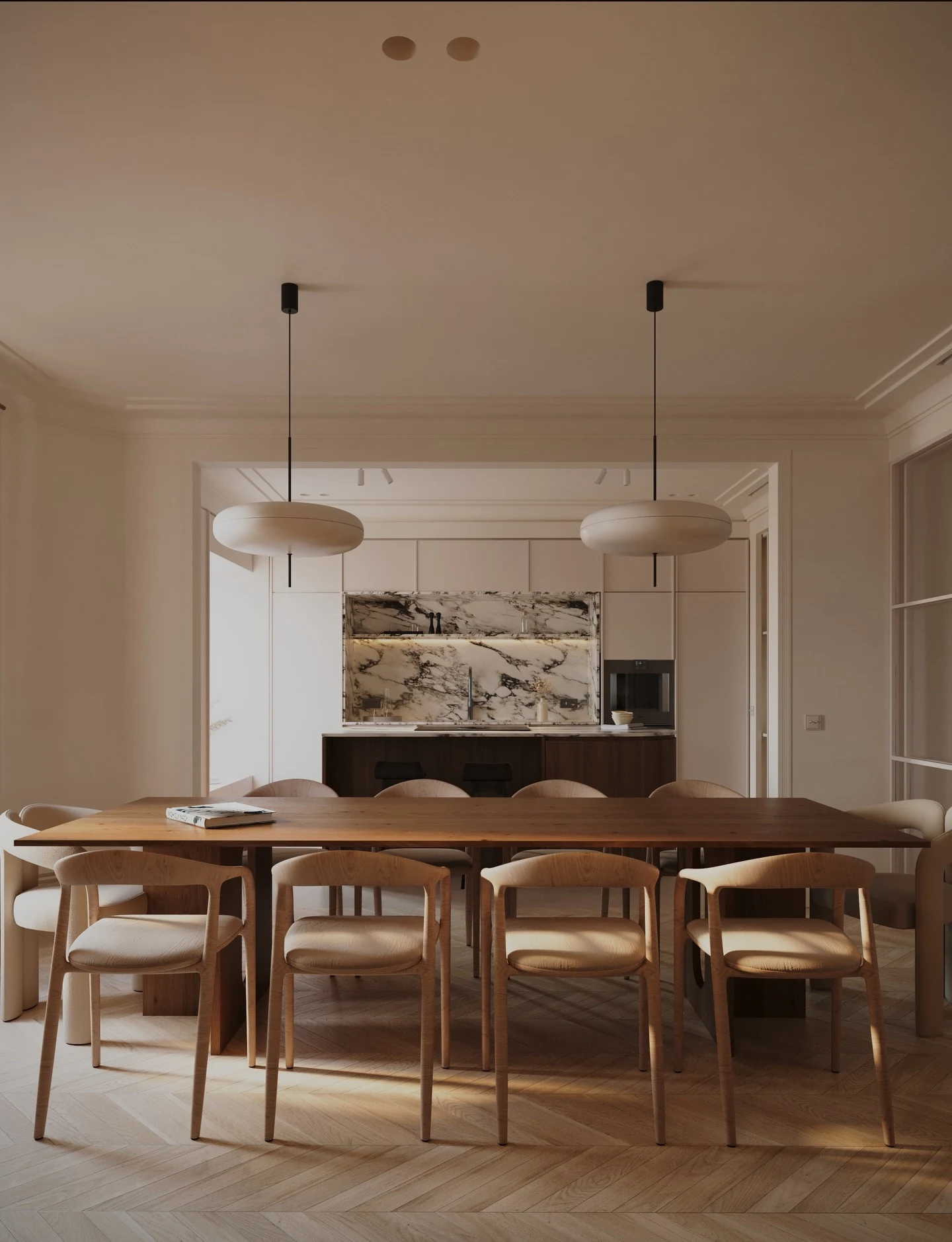 9. A Sculptural Mid-Range Fixture as an Artistic Focal Point
