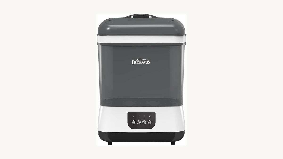 GROWNSY EaseClean Pro Bottle Washer and Sterilizer Dryer styled cleanly