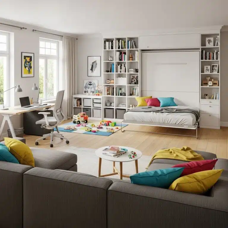 1. A Corner Nook Dedicated to a Small Study Table
