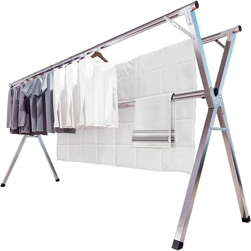 JAUREE Folding Stainless Steel Rack
