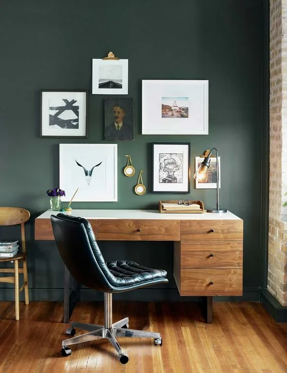 5. Industrial-Inspired Metal and Wood Shelving