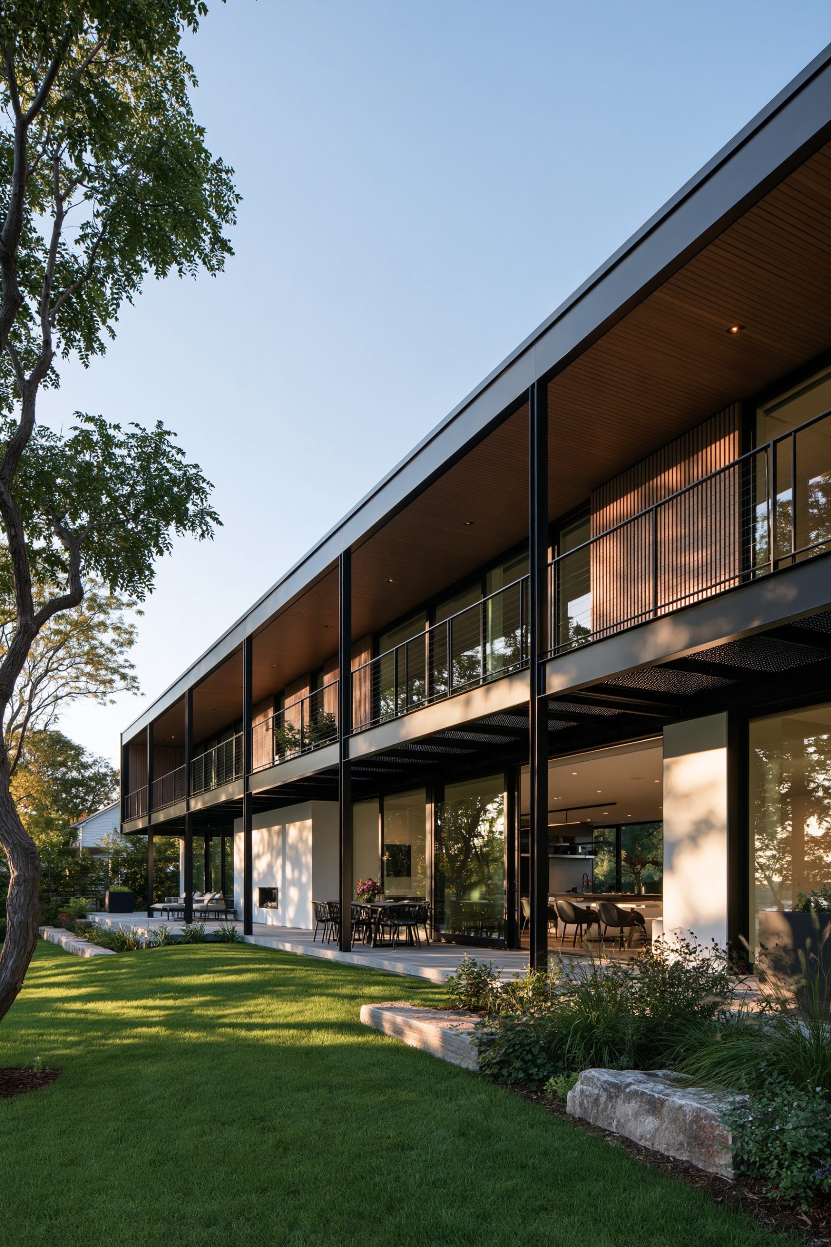 3. A Wraparound Balcony Maximizing Views From Multiple Rooms