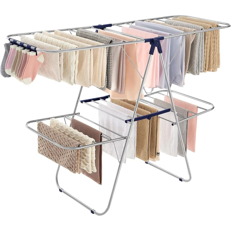 SONGMICS Foldable Steel Rack