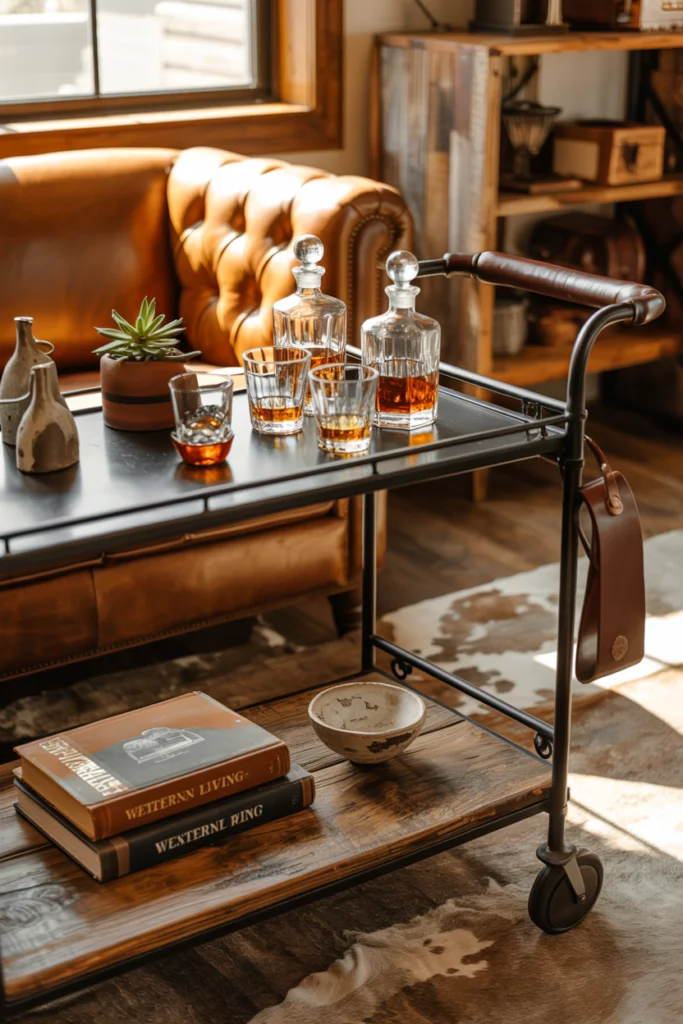 11. A Reclaimed Wood Coffee Table for Rugged Texture