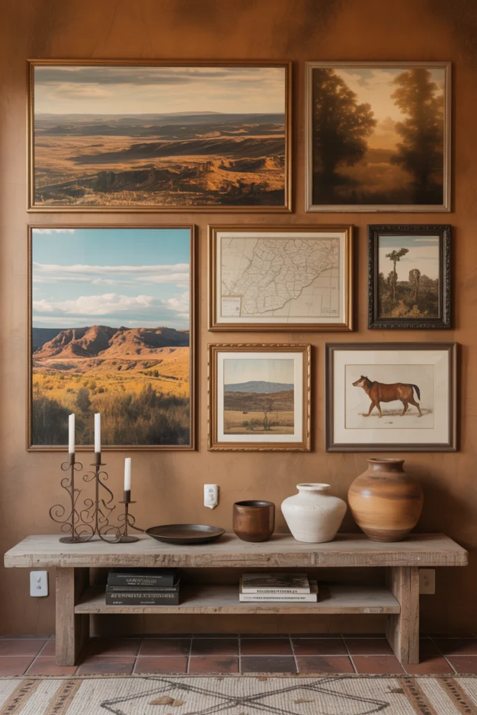 12. Vintage-Inspired Western Art and Landscape Prints