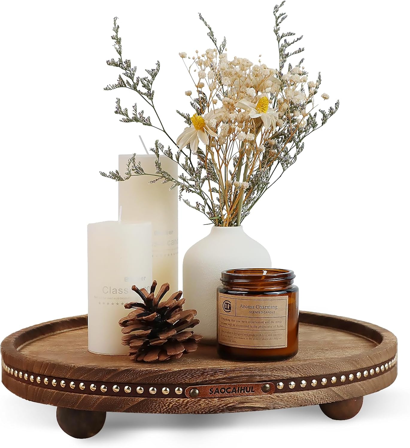A Sculptural Decorative Tray