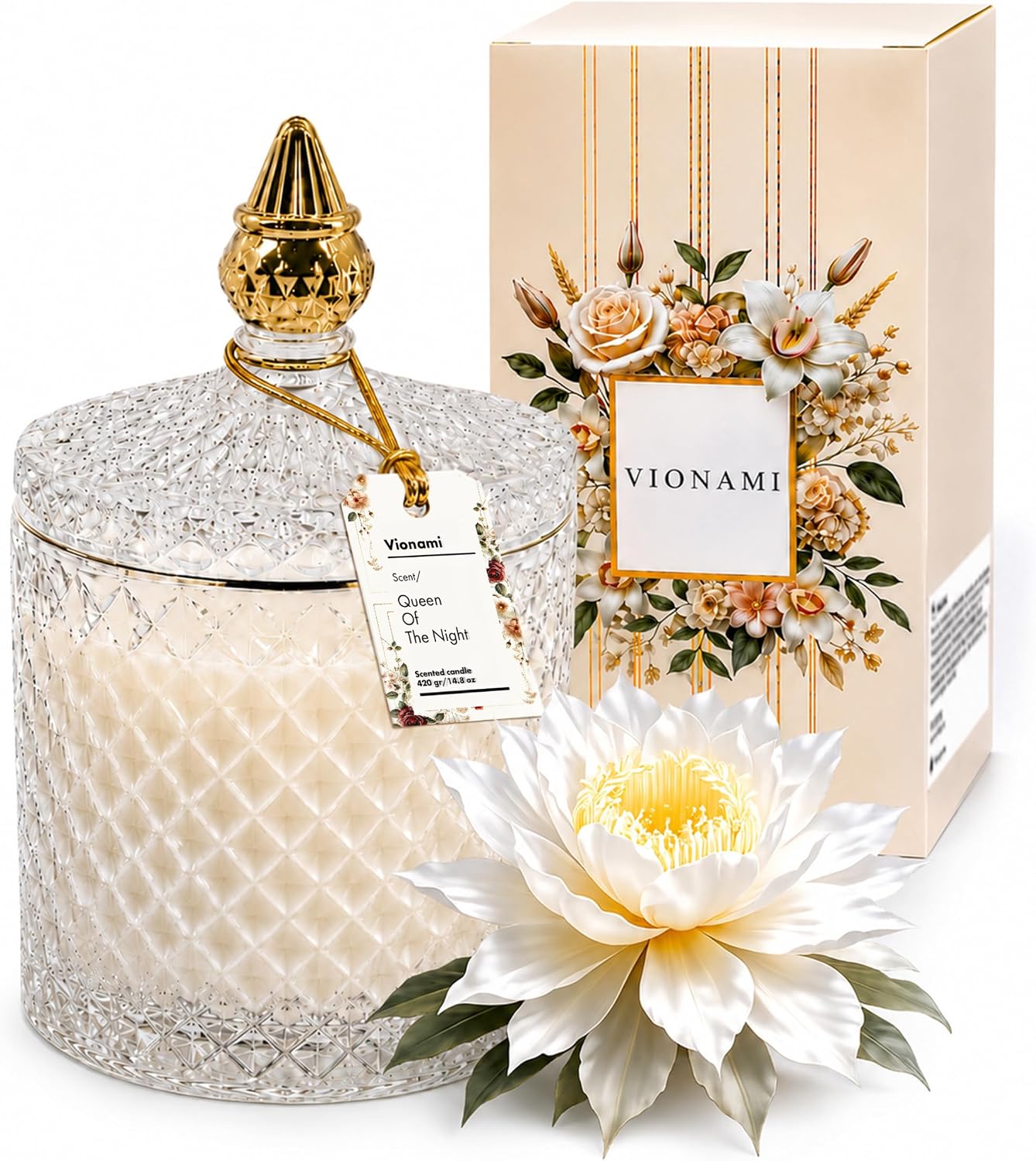 A Stylish Decorative Candle Set